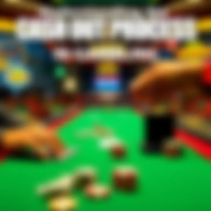 A person at a casino table calculating cash out options with chips and cash in front of them