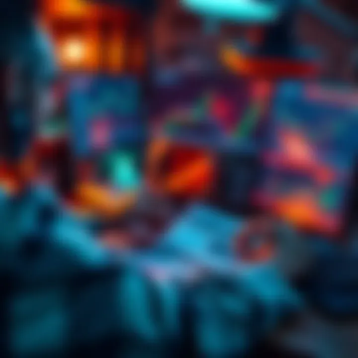 Cashing Out Options A person looking at financial charts and cash options on a desk