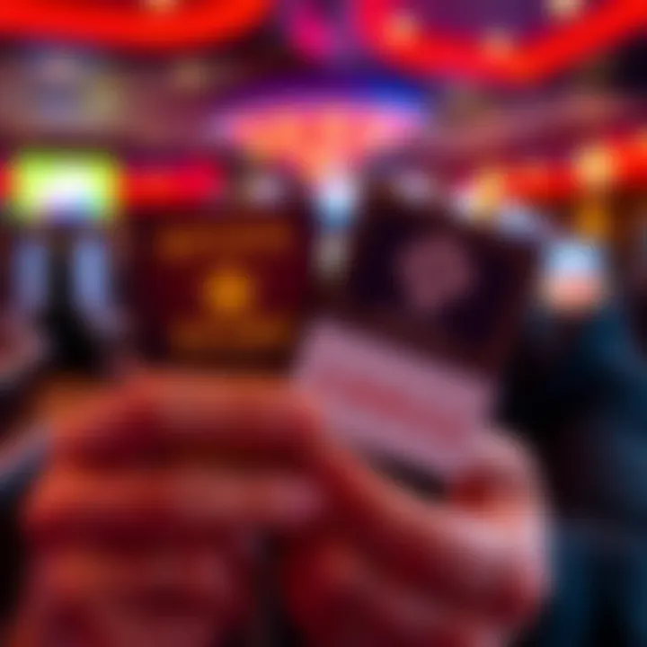 A person holds casino loyalty cards including Seven Stars and Diamond Elite, showing the potential benefits of tier upgrades.