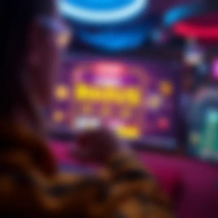 A person looking at a casino bonus offer on a computer screen, contemplating the decision to drop it.