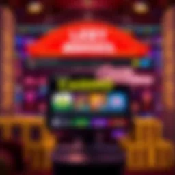 A welcoming online casino homepage showing attractive registration bonuses for new players