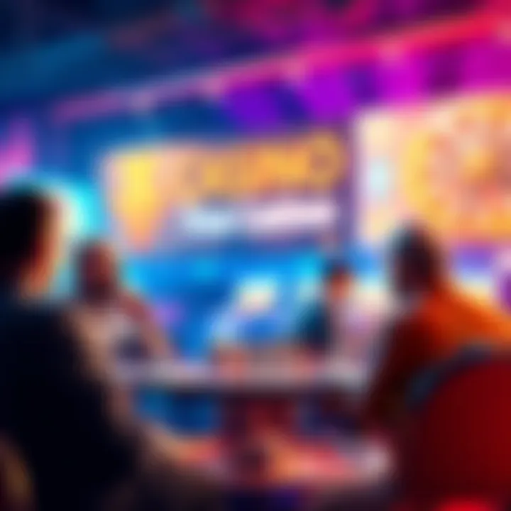 Players discussing their experiences with online casinos, sharing opinions on fairness and bonuses