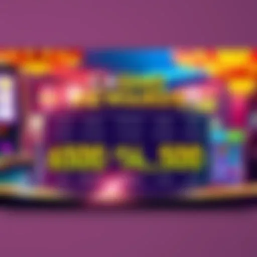 A graphic showing casino rewards with tier credits and coin-through amounts, highlighting potential benefits for players.