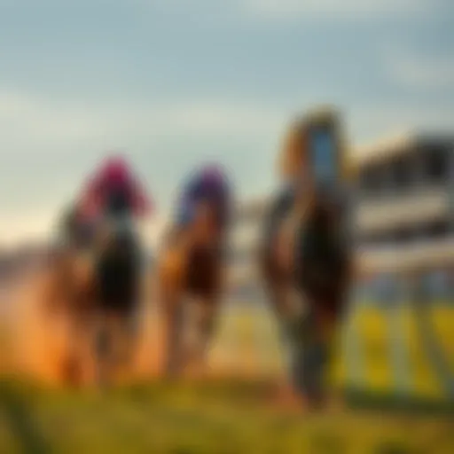 Casual Observer racing at Hexham Casual Observer, a promising horse, competing on the racetrack at Hexham with jockey Paul O'Brien guiding it.