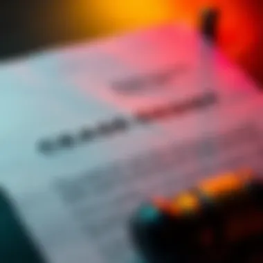 A close-up view of a cease-and-desist letter with legal text and a watermark, symbolizing a legal dispute