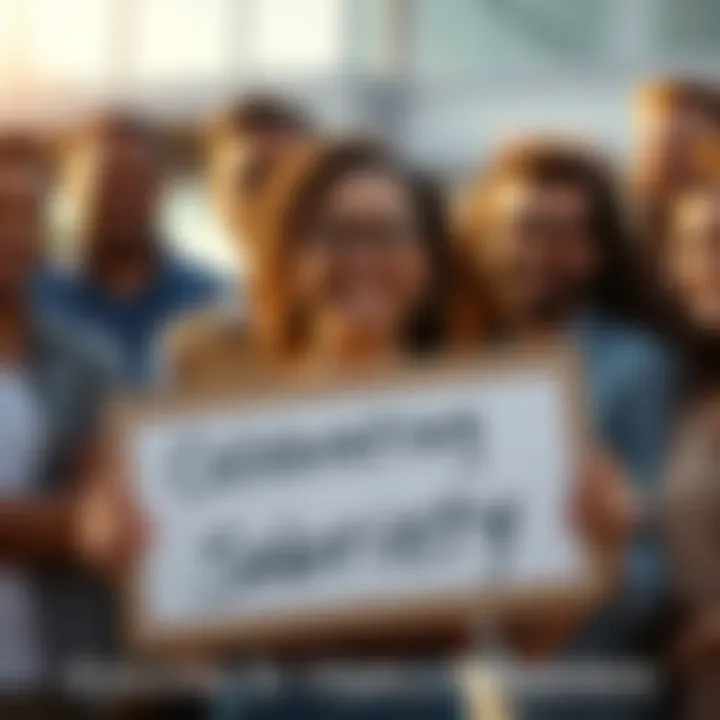 A person holding a sign that reads '150 Days Clean' with a proud smile, surrounded by supportive friends, symbolizing the journey of maintaining sobriety.