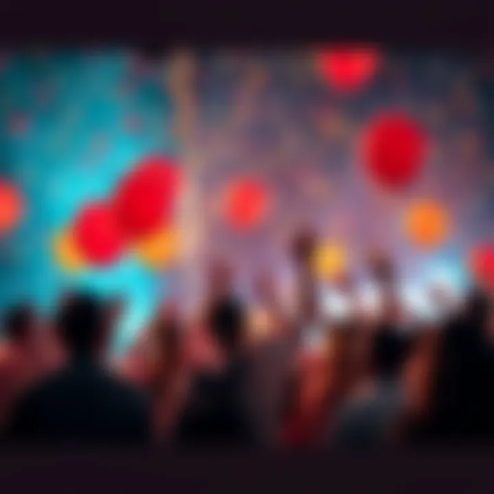 People celebrating a major milestone with balloons and confetti in 2026