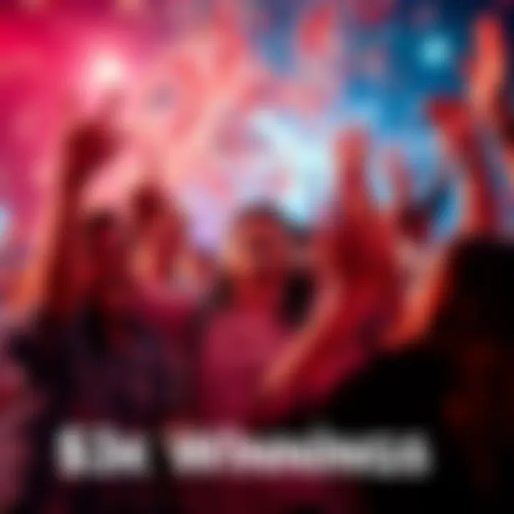 People celebrating after winning $3,000 with confetti and smiles