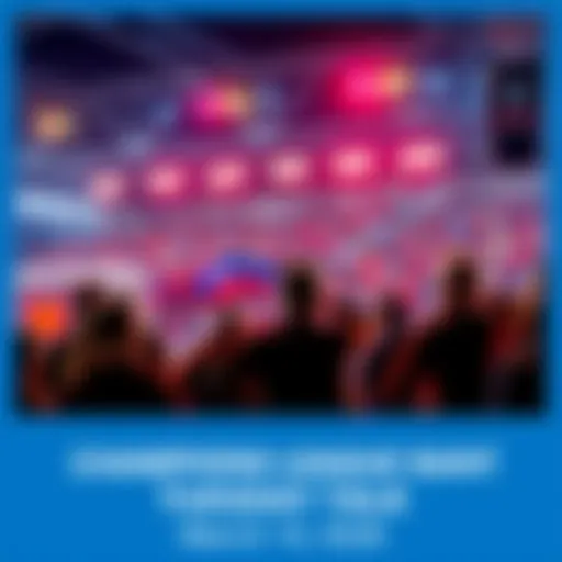 Football fans discussing Champions League matches with excitement