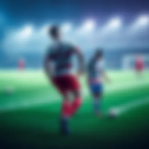 Reading and Stevenage players on the field during a Championship match, focused on their game.