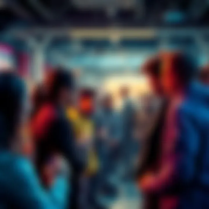 People engaging in a chat forum about theScore app, sharing tips and experiences