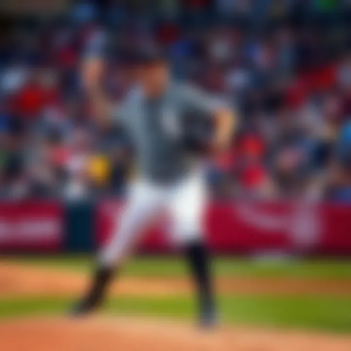 Chris Sale in his baseball uniform, preparing to pitch with focused expression on the mound during a game against the Rockies