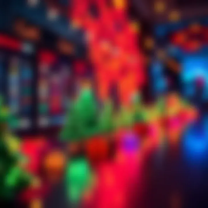 A timeline showing the evolution of Christmas-themed releases over the years, featuring festive icons like Christmas trees and gifts.