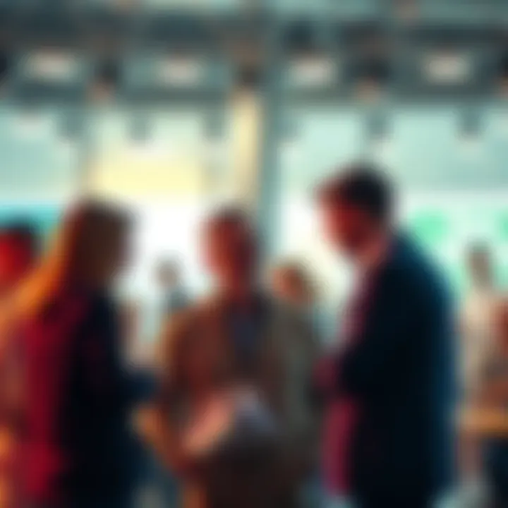People discussing a class action lawsuit against Fanduel in a community setting