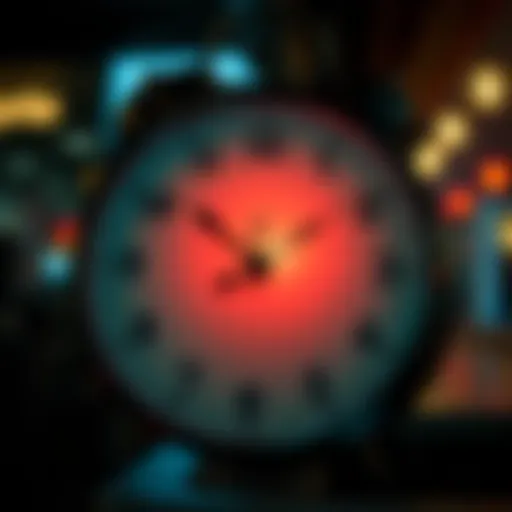 Clock with one hour marked A clock showing one hour, symbolizing the one hour rule on timeliness