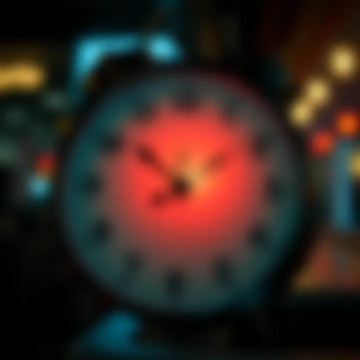 Clock with one hour marked A clock showing one hour, symbolizing the one hour rule on timeliness