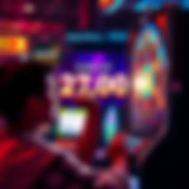A player looking at a screen displaying a nearly won jackpot, emphasizing the amount they could have won if not for an early reset, with a shocked expression.