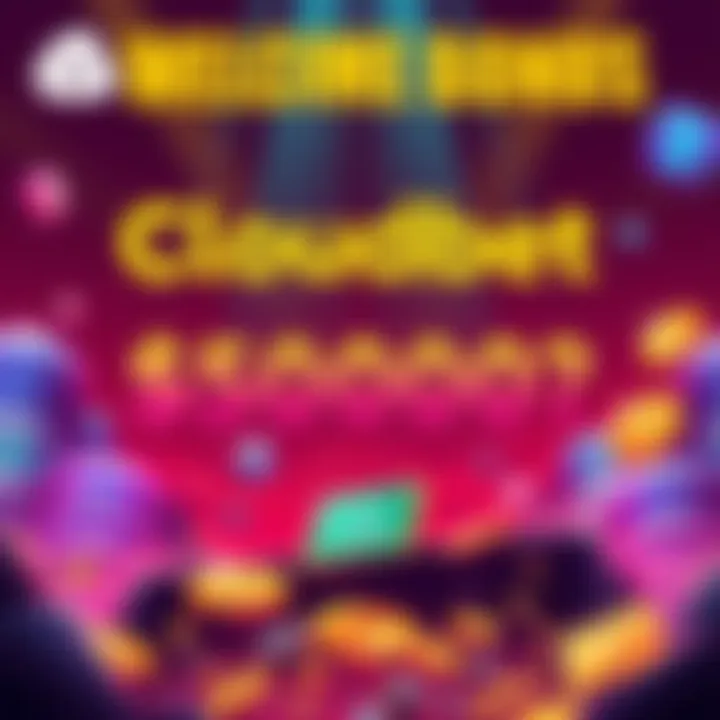 Cloudbet Welcome Bonus Cloudbet promotional banner showcasing a $5,000 bonus for new players with crypto elements and gaming icons