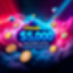 A vibrant graphic showcasing Cloudbet's $5,000 welcome offer for new players, featuring cryptocurrency elements and gaming icons.