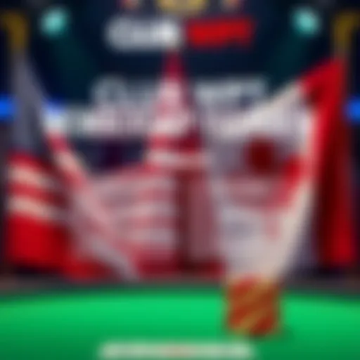 A graphic showing key features of Club WPT, including membership requirements and cash redeemability options, with U.S. and Canada flags in the background.