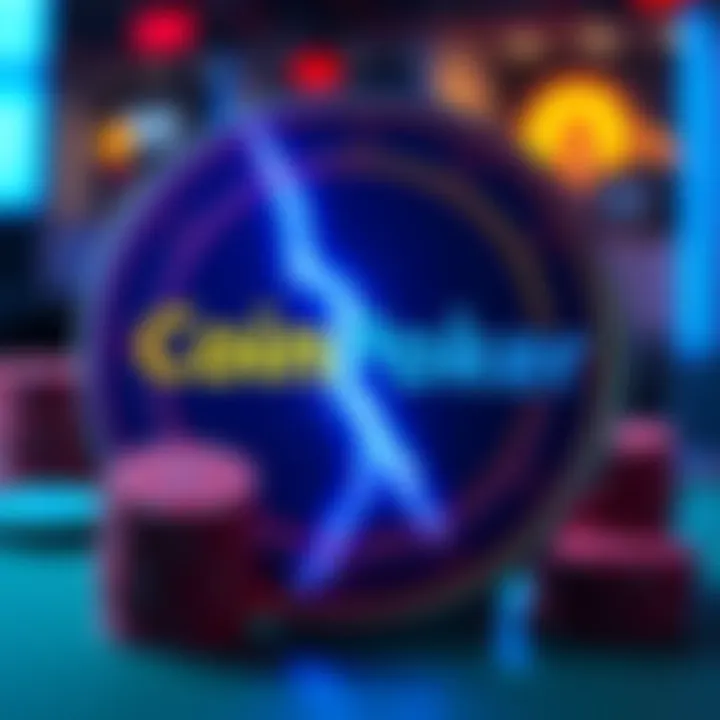 CoinPoker logo displayed with a lightning bolt to represent absence of Lightning Network