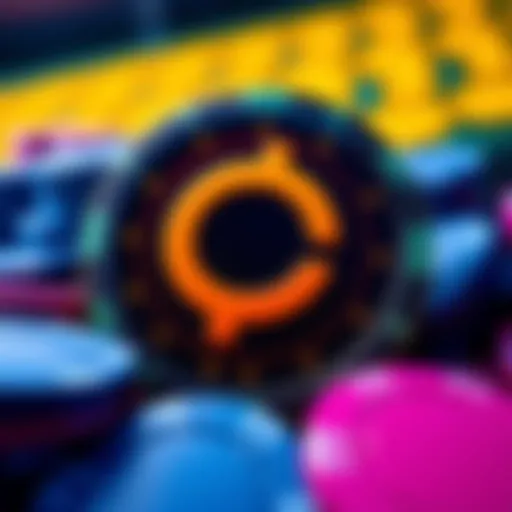 Coinpoker logo surrounded by poker chips, representing the game and recent RNG issues