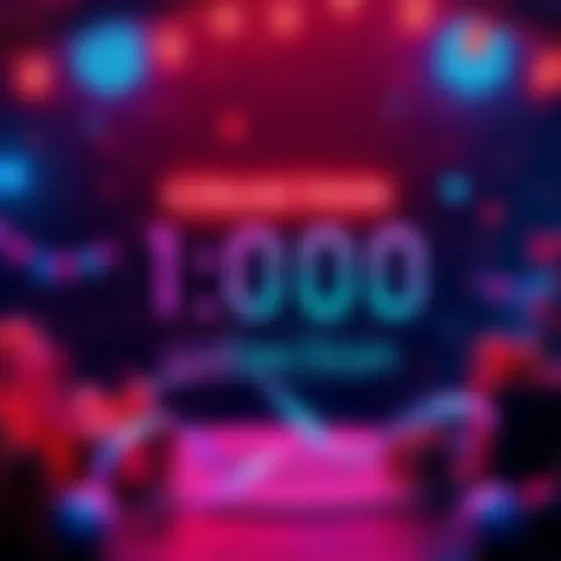Graphic showing a countdown to the launch of the top monthly collection on Monday with festive elements