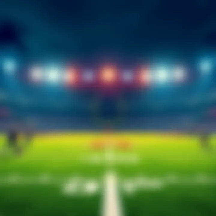 College Football Betting Insights A football field with teams preparing for a game, showcasing betting odds and tips for college football matches on September 3, 2026.