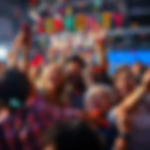 A group of people celebrating together with smiles and confetti, showing excitement about a long-awaited event.
