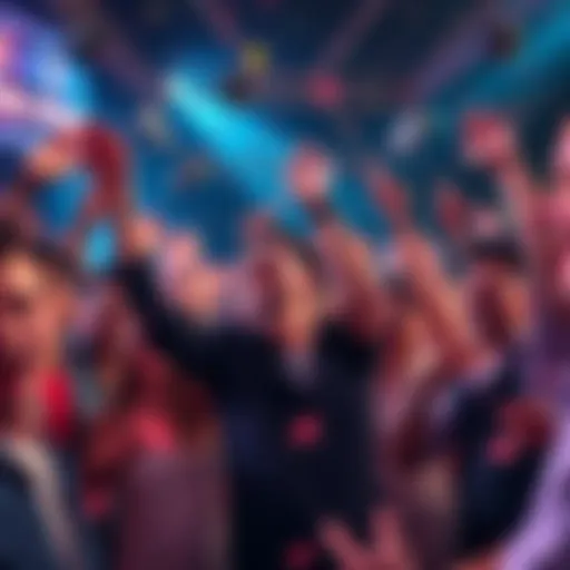 People celebrating with cheers and excitement after a large gaming win, enjoying the moment together.