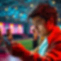 A person looking at a betting app on a smartphone, showing confusion over missing payouts after a win.