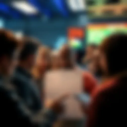 A group of people looking puzzled while discussing a calendar with marked dates for monthly events, reflecting confusion about the schedule.