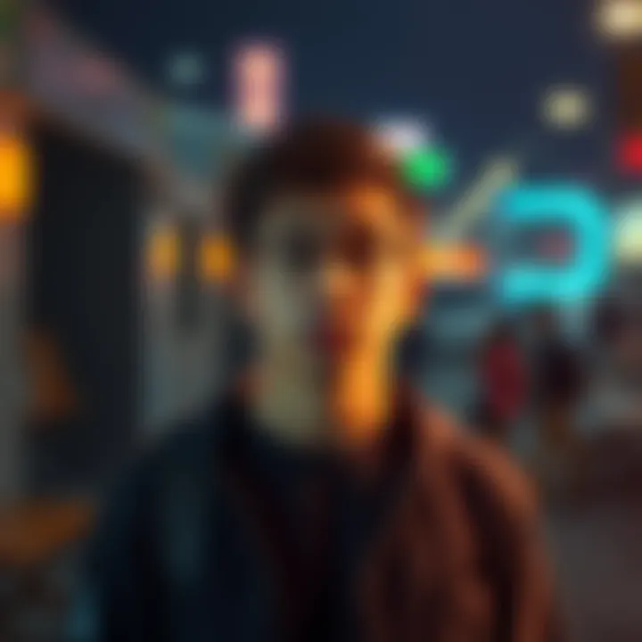 A person standing with a puzzled expression, reflecting on missed opportunities and ideas