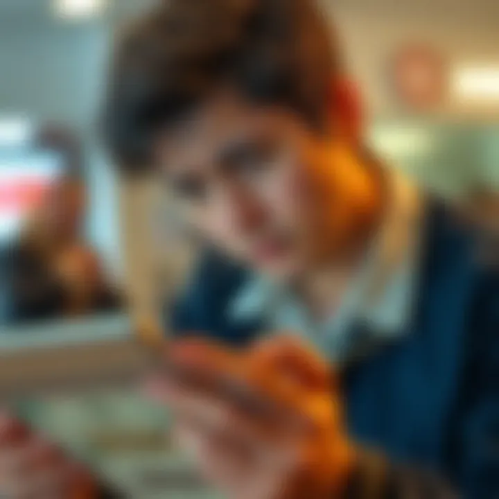 Individual expressing frustration while checking their account for missed CHP bonuses