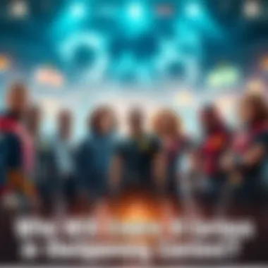 A group of determined contenders stands together, ready for an upcoming contest, each showcasing their strengths and unique qualities.