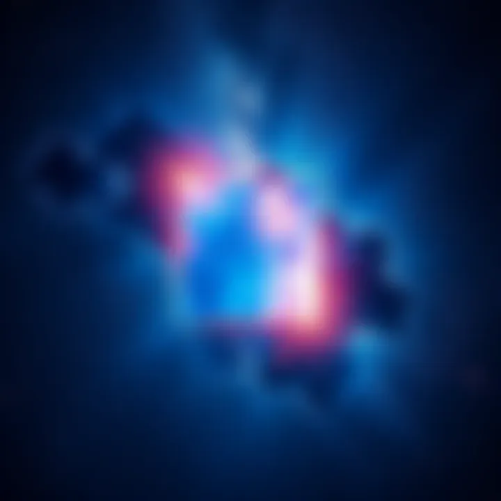 Cosmic Square Energy A vibrant night sky filled with stars, highlighting a square shape formed by cosmic elements, symbolizing energy and alignment.