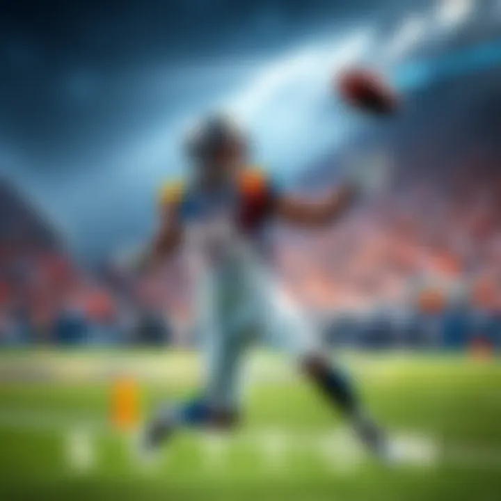 Courtland Sutton catching a pass during a Broncos game