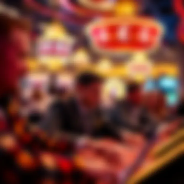 People playing stadium craps at Nugget Casino with excitement and focused expressions
