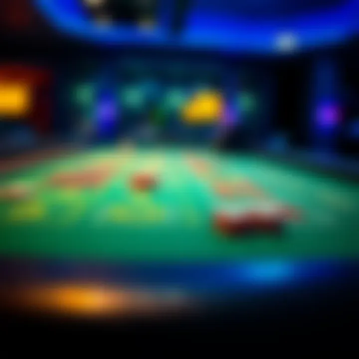 A dealer at a craps table moves a Place Six bet to the odds line, showing chips being shifted for a better payout.