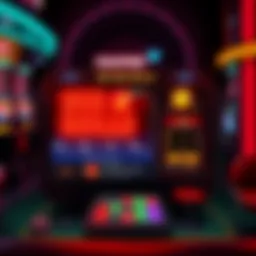 A graphic showing a gaming platform interface with Big Red rolls highlighted, alongside player comments about rolling odds.