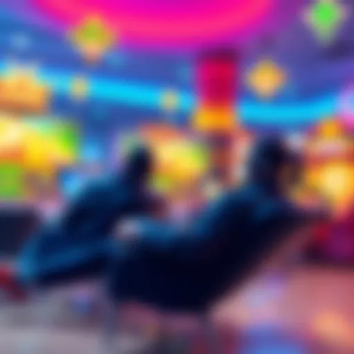 Players enjoying various games at Crown Coin Casino on a mobile app and website, showcasing vibrant graphics and interactive gameplay.