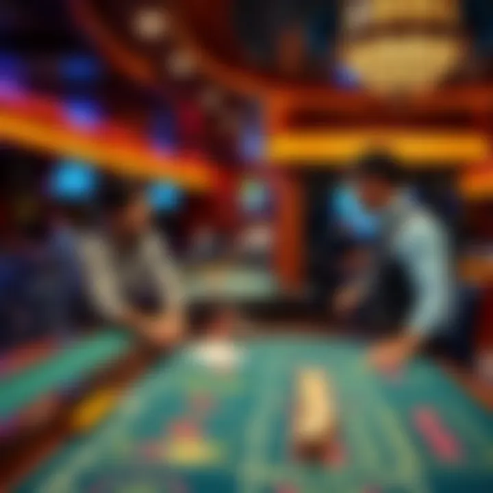 A player looks confused at a craps table while a dealer makes a 'No Roll' call on a cruise ship