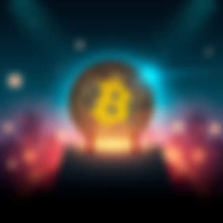 A digital coin with a bonus symbol, floating above a calendar, representing anticipation for the first cryptocurrency bonus.