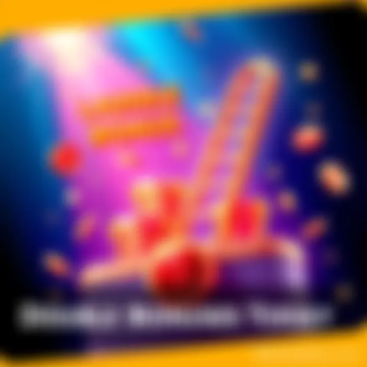 A vibrant graphic showing coins and a ladder, symbolizing double bonuses for crypto enthusiasts and ladder rewards. Bright colors and celebratory elements are included.