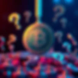 A graphic showing a digital currency symbol surrounded by question marks, representing discussions about potential second crypto bonuses.