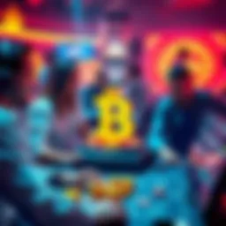 Players enjoying various casino games with cryptocurrency, showcasing privacy and no-KYC options.