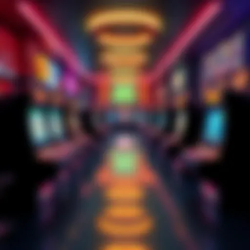 A user-friendly interface of a crypto gambling platform, showcasing various slot machines and games without ID requirements