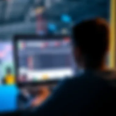 A person looking at a laptop displaying various crypto sportsbook options, highlighting safe betting choices.