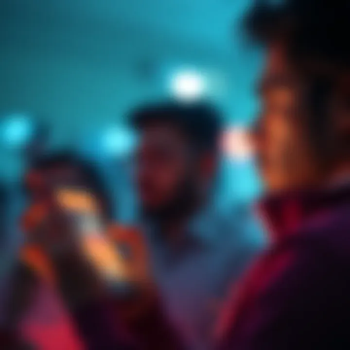 A frustrated customer looking at a phone showing a failed transaction message with Parimatch India