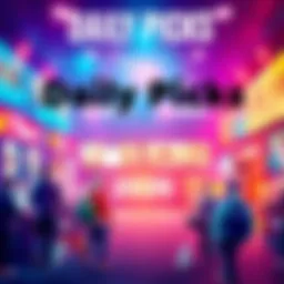 A vibrant graphic showing top selections and recommendations for March 24, 2026, with community engagement elements